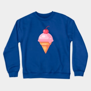Cherry Ice Cream Cone Crewneck Sweatshirt